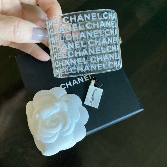Authentic Chanel Cuff Bracelet - Picture 6 of 8